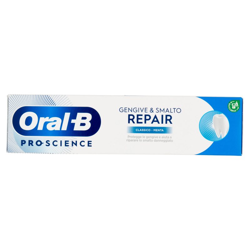 Oral-B Pro-Science Dentifricio Gengive & Smalto Repair Classico - Menta 75 ml