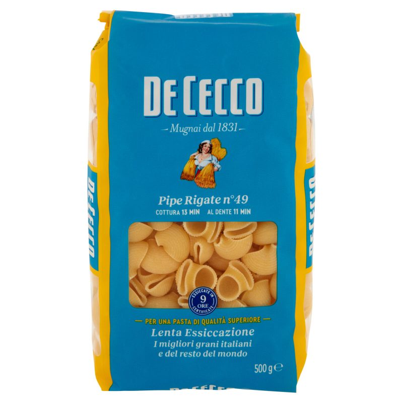 De Cecco Pipe Rigate n°49 500 g