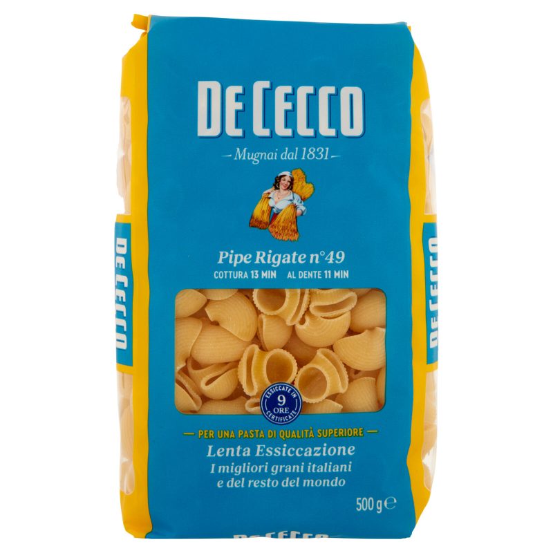 De Cecco Pipe Rigate n°49 500 g