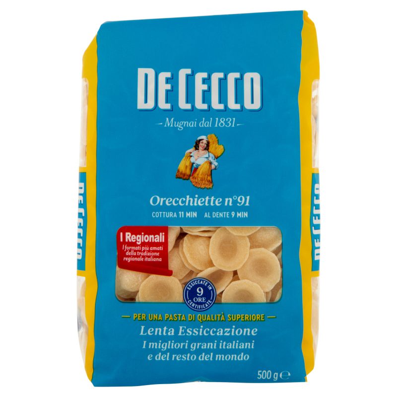 De Cecco Orecchiette n°91 500 g