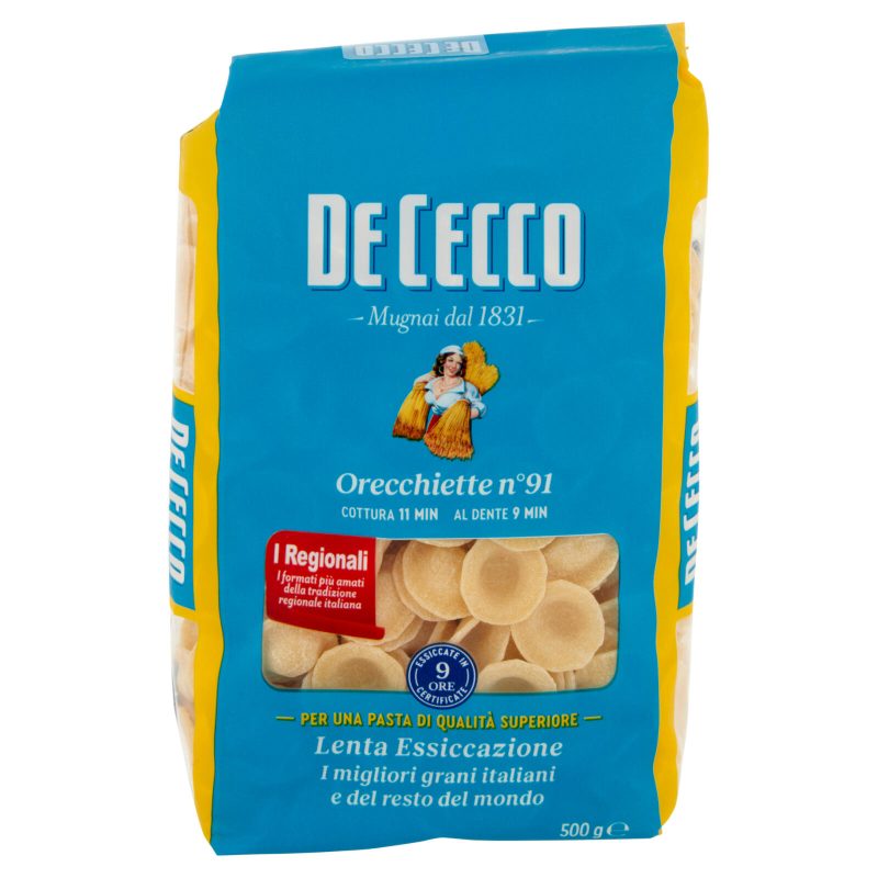 De Cecco Orecchiette n°91 500 g