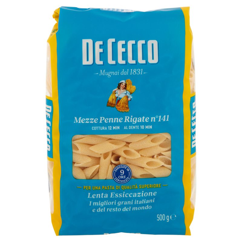 De Cecco Mezze Penne Rigate n°141 500 g