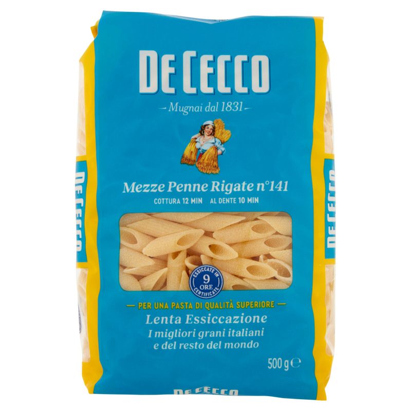 De Cecco Mezze Penne Rigate n°141 500 g