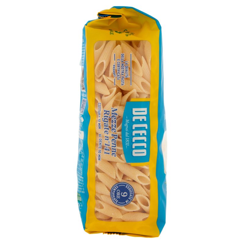 De Cecco Mezze Penne Rigate n°141 500 g