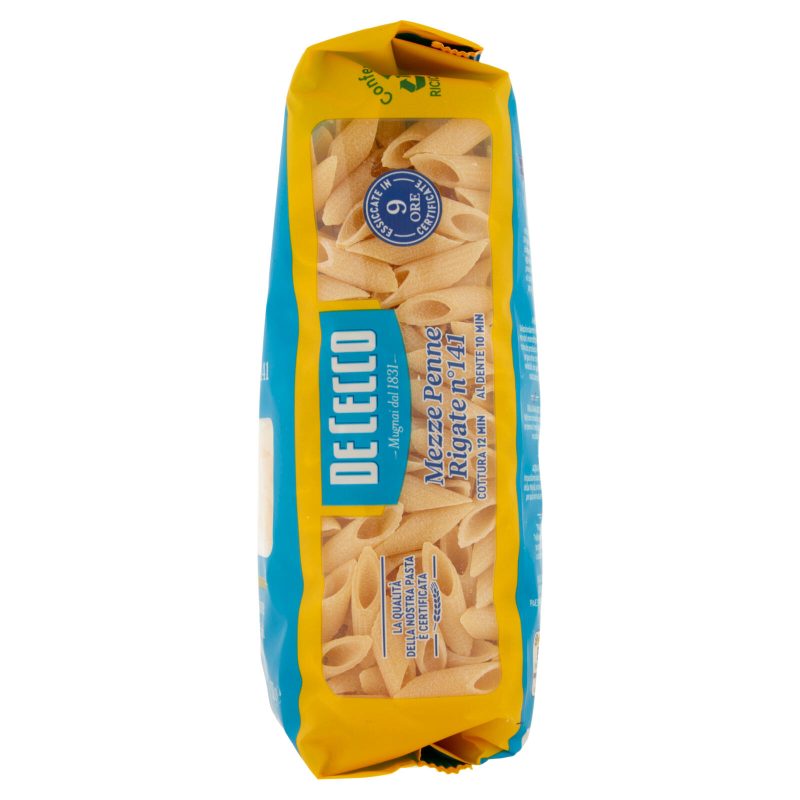 De Cecco Mezze Penne Rigate n°141 500 g