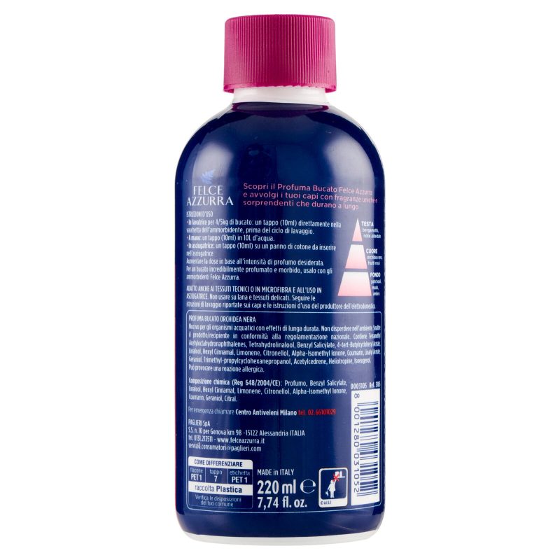 Felce Azzurra Orchidea Nera Profuma Bucato 220 ml