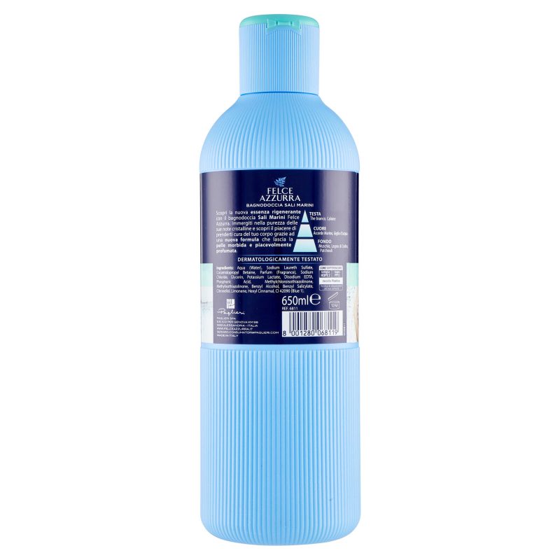 Felce Azzurra Sali Marini essenza rigenerante Bagnodoccia 650 ml