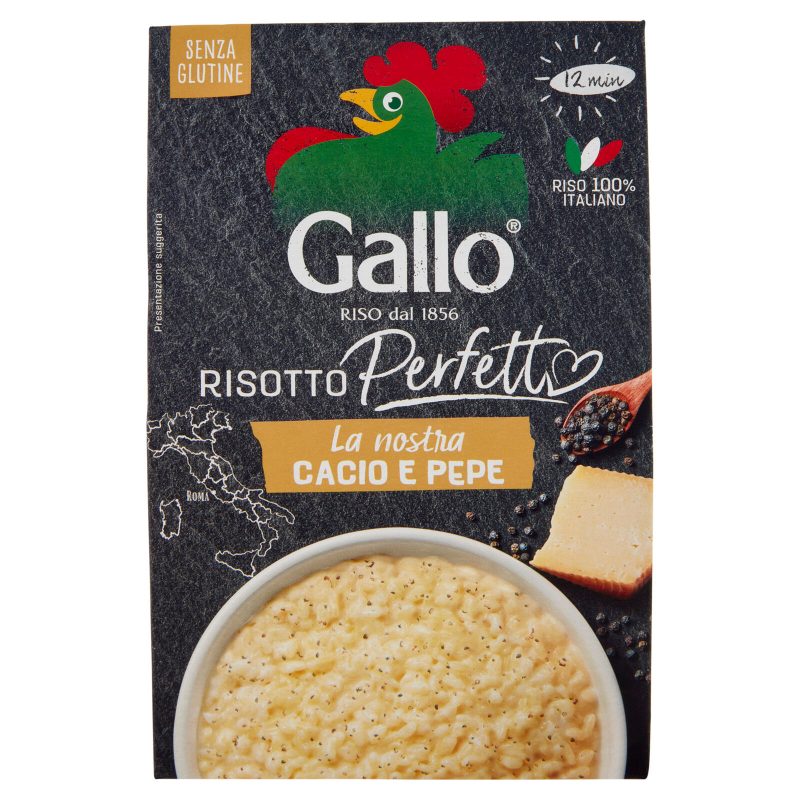 Gallo Risotto Perfetto la nostra Cacio e Pepe 175 g