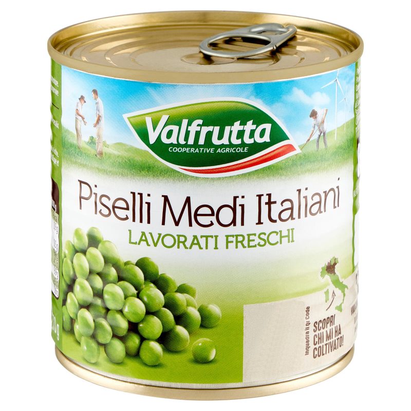 Valfrutta Piselli Medi Italiani 410 g