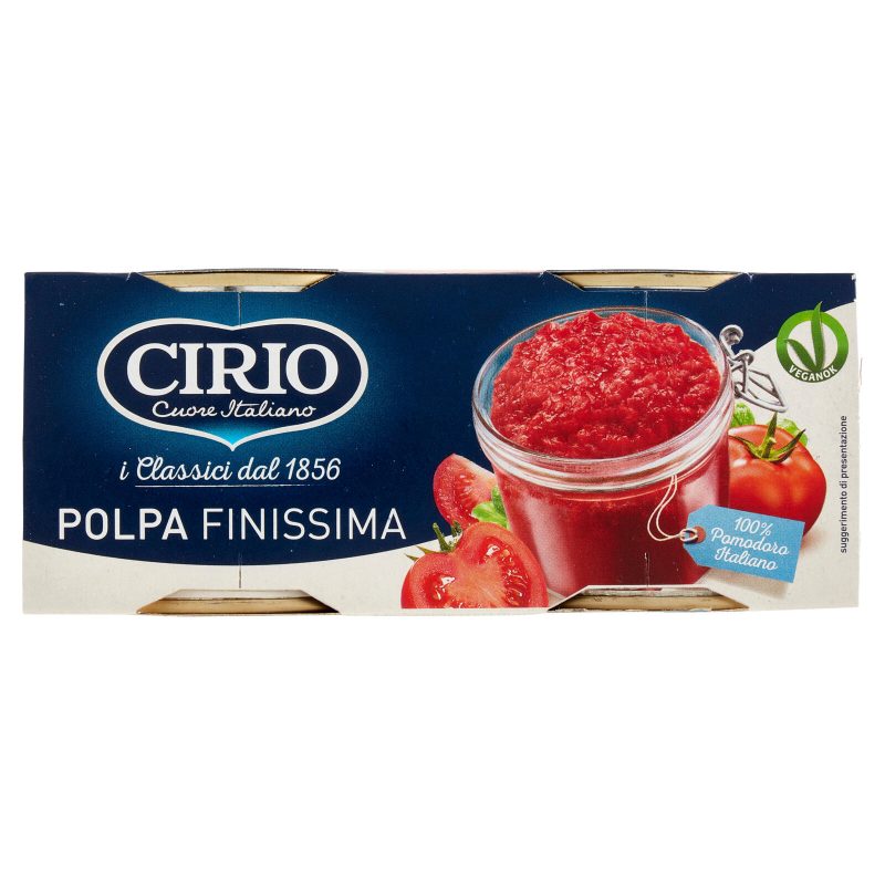 Cirio i Classici dal 1856 Polpa Finissima 2 x 210 g