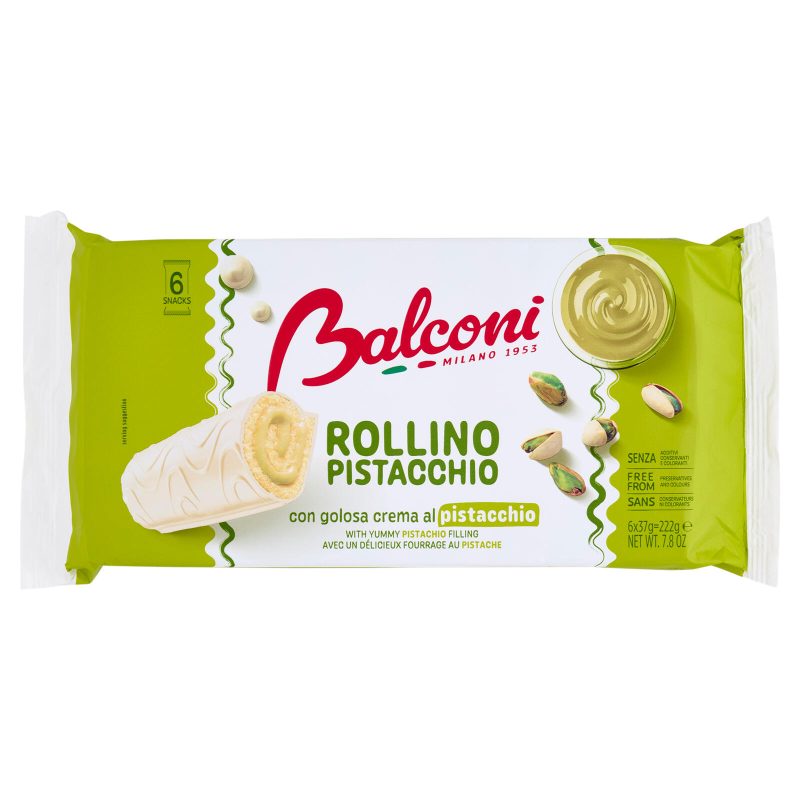 Balconi Rollino Pistacchio 6 x 37 g