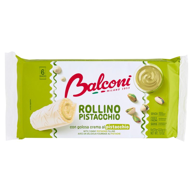 Balconi Rollino Pistacchio 6 x 37 g