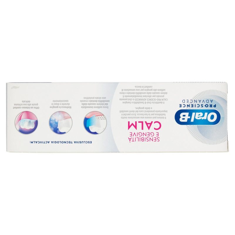 Oral-B Pro-Science Advanced Dentifricio Sensibilità e Gengive Calm Classico 75 ml