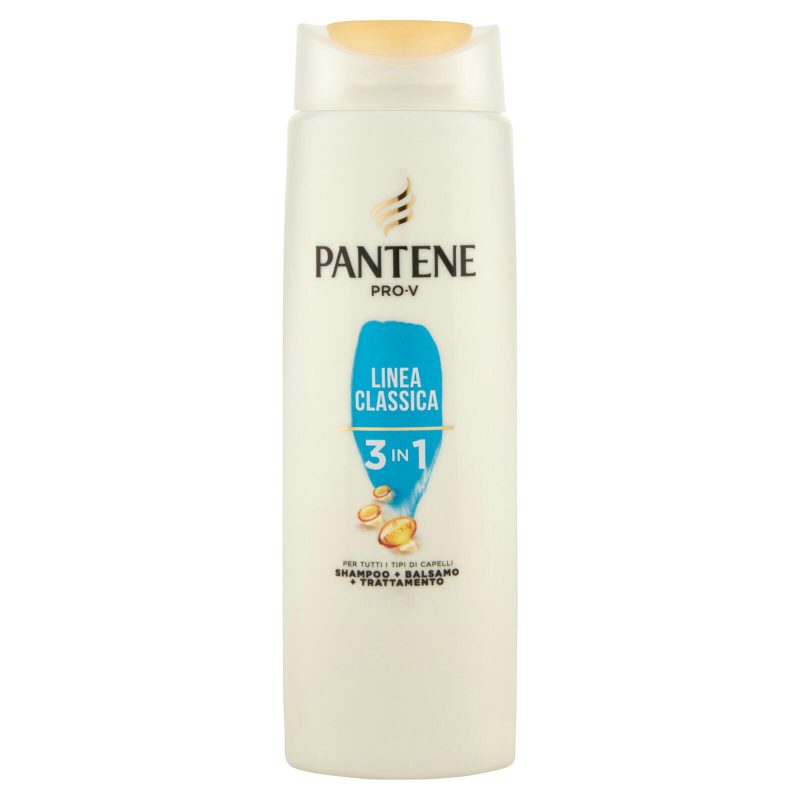 Pantene Shampoo+Balsamo+Trattamento 3in1 Linea Classica 225 ml