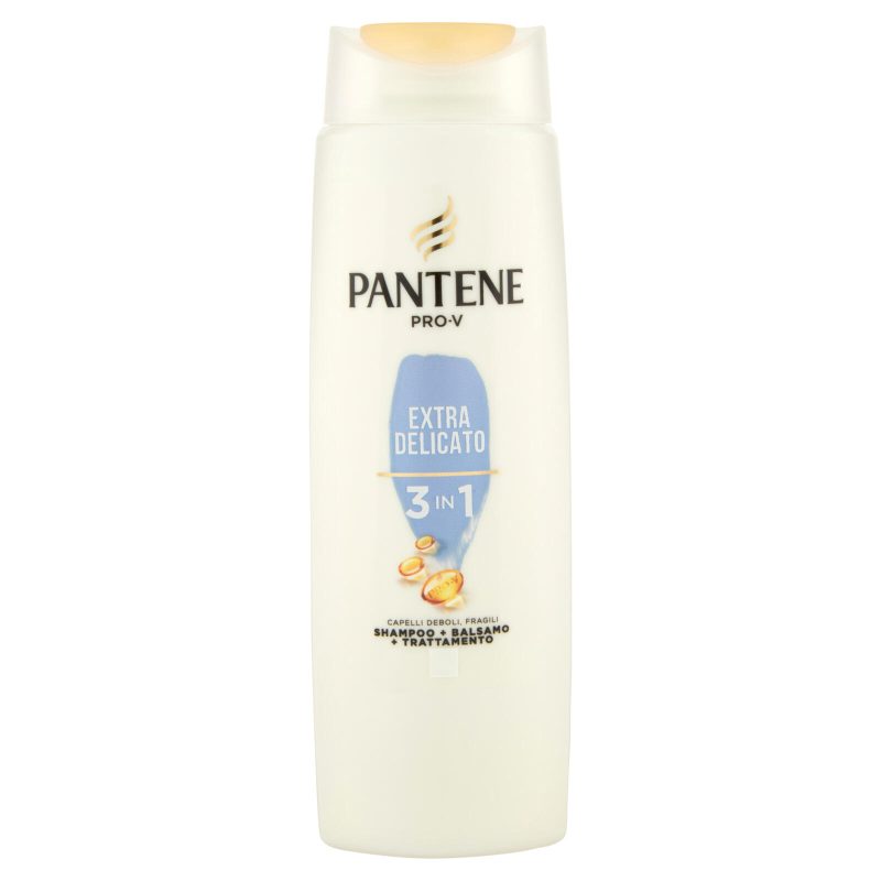 Pantene Shampoo+Balsamo+Trattamento 3in1 Extra Delicato 225 ml