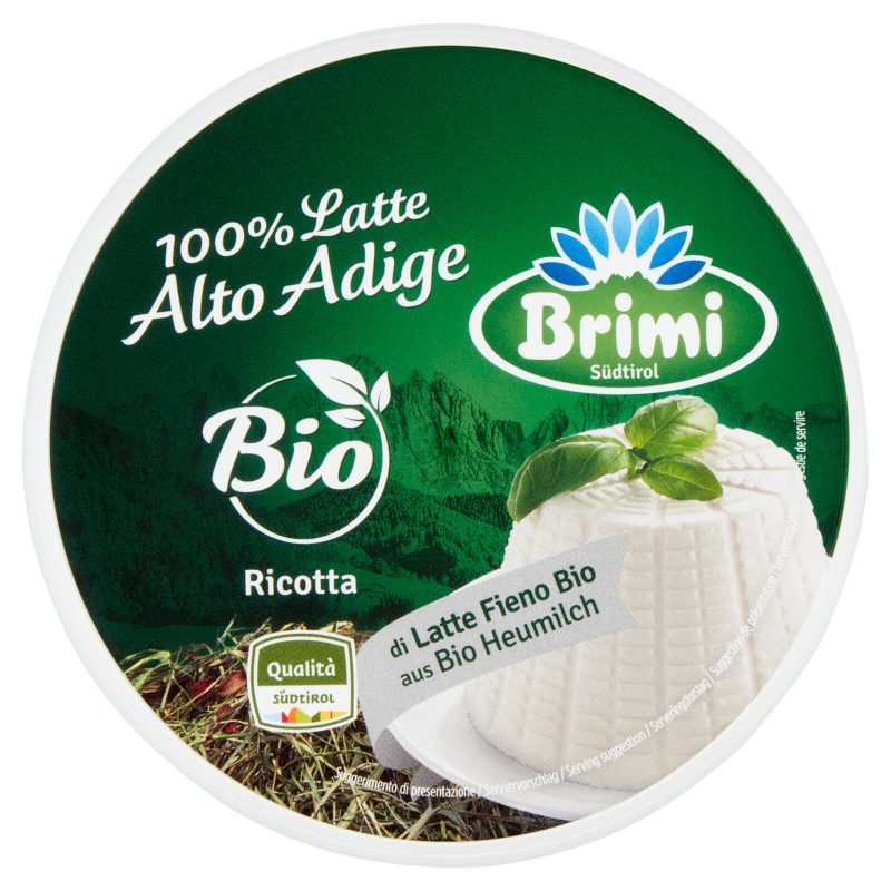 Brimi Bio Ricotta di Latte Fieno Bio 200 g