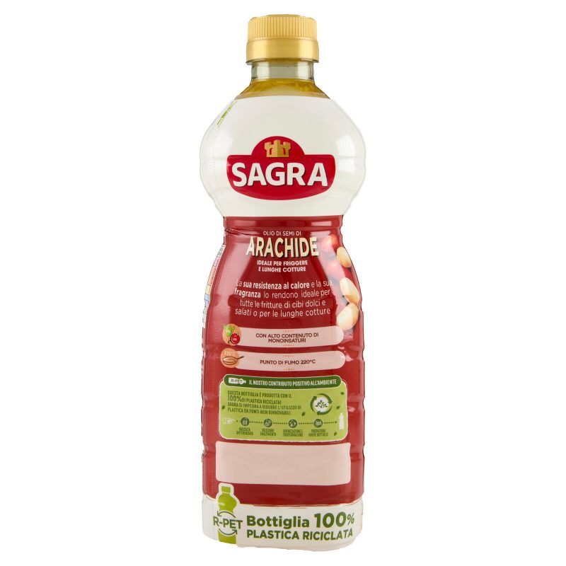 Olio di Semi Arachide Sagra 
1000 ml