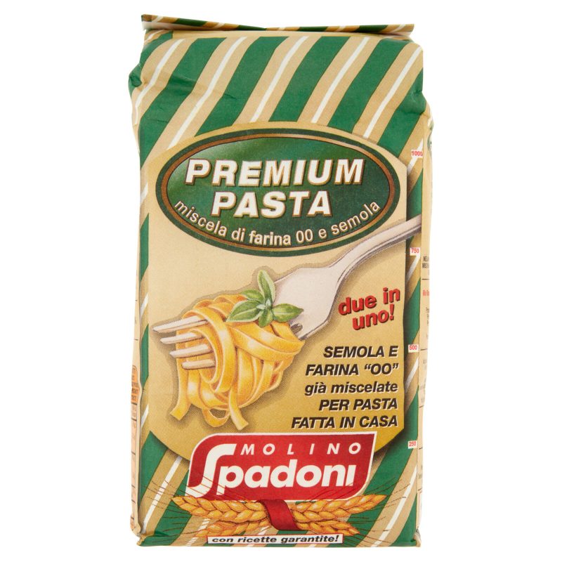 Molino Spadoni Premium Pasta miscela di farina 00 e semola 1000 g