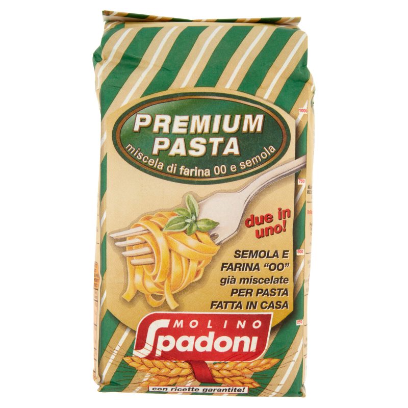 Molino Spadoni Premium Pasta miscela di farina 00 e semola 1000 g