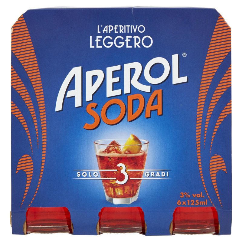 Aperol Soda 6 x 125 ml