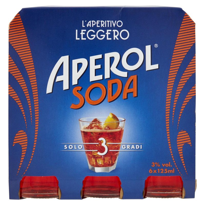 Aperol Soda 6 x 125 ml