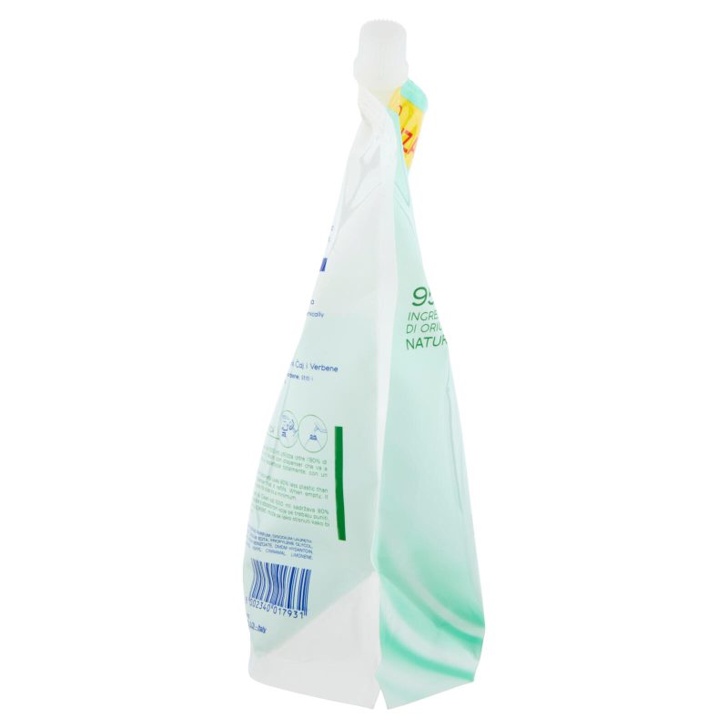 Fresh & Clean Sapone Liquido Igienizzante con Antibatterico Tè Verde e Verbena Ecoricarica 1000 ml