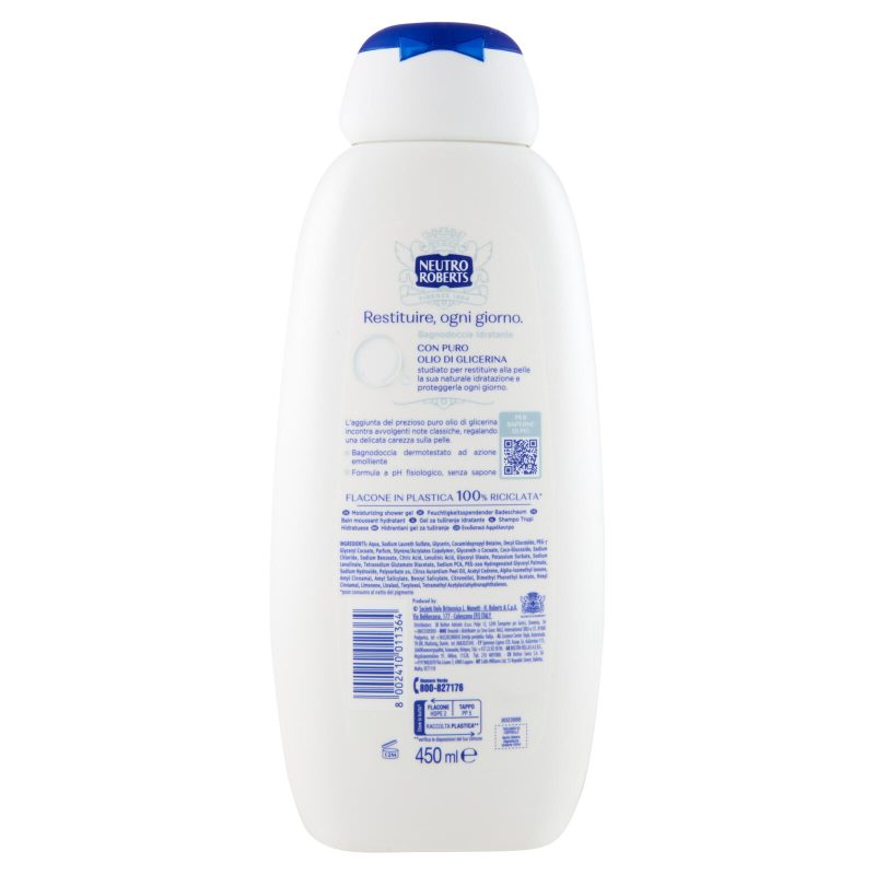 Neutro Roberts Idratante Classico Bagnodoccia 450 ml