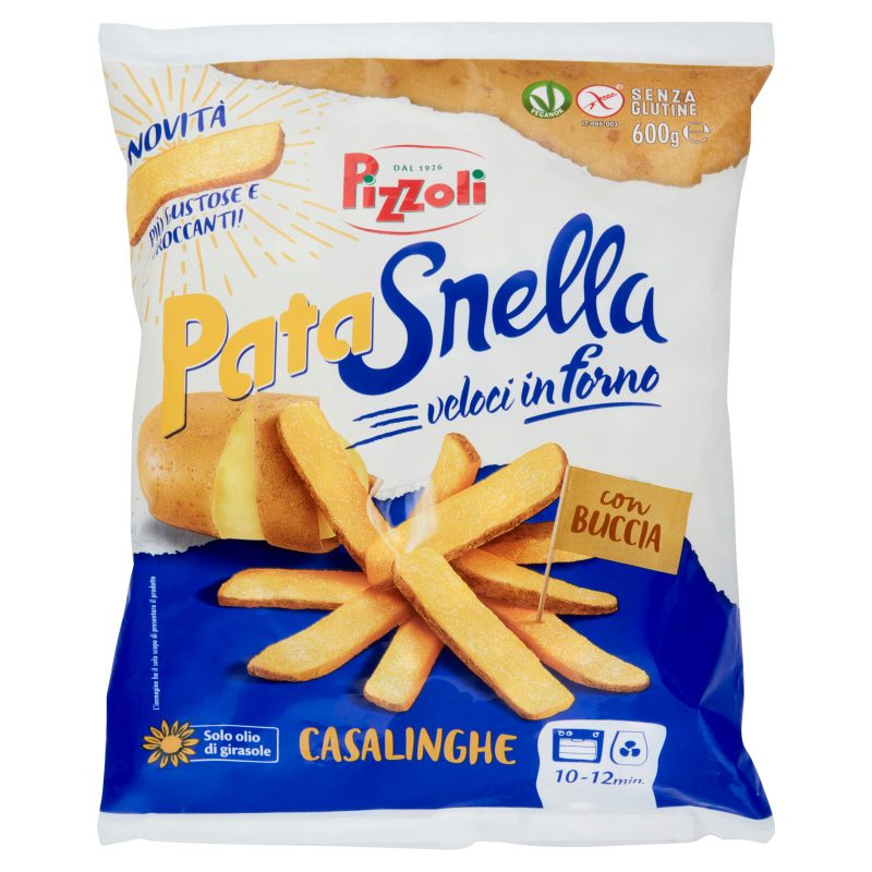 Pizzoli PataSnella Casalinghe con Buccia 600 g