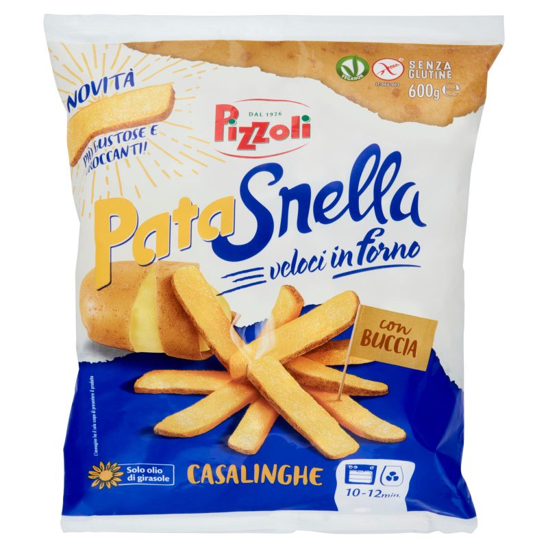 Pizzoli PataSnella Casalinghe con Buccia 600 g