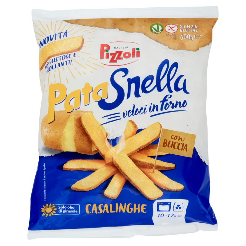 Pizzoli PataSnella Casalinghe con Buccia 600 g