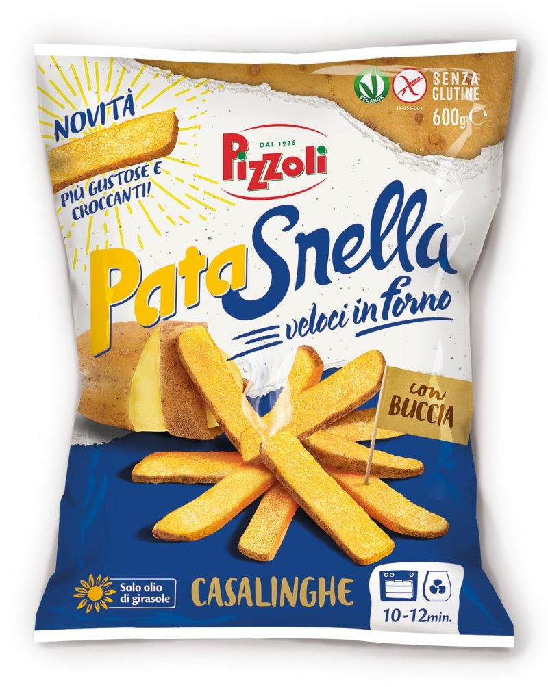 Pizzoli PataSnella Casalinghe con Buccia 600 g