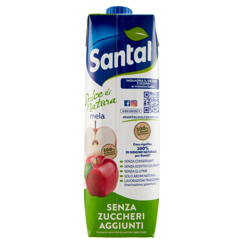 Santàl Dolce di Natura mela Senza Zuccheri Aggiunti 1 lt