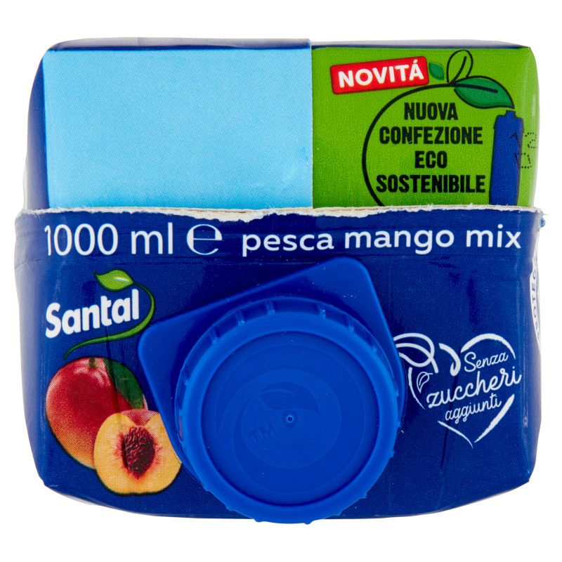 Santàl Dolce di Natura pesca mango mix Senza Zuccheri Aggiunti 1 lt