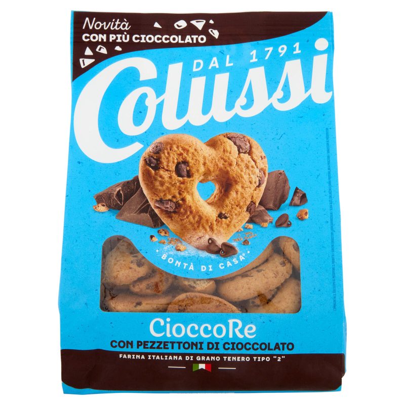 Colussi CioccoRe con Pezzettoni di Cioccolato 500 g