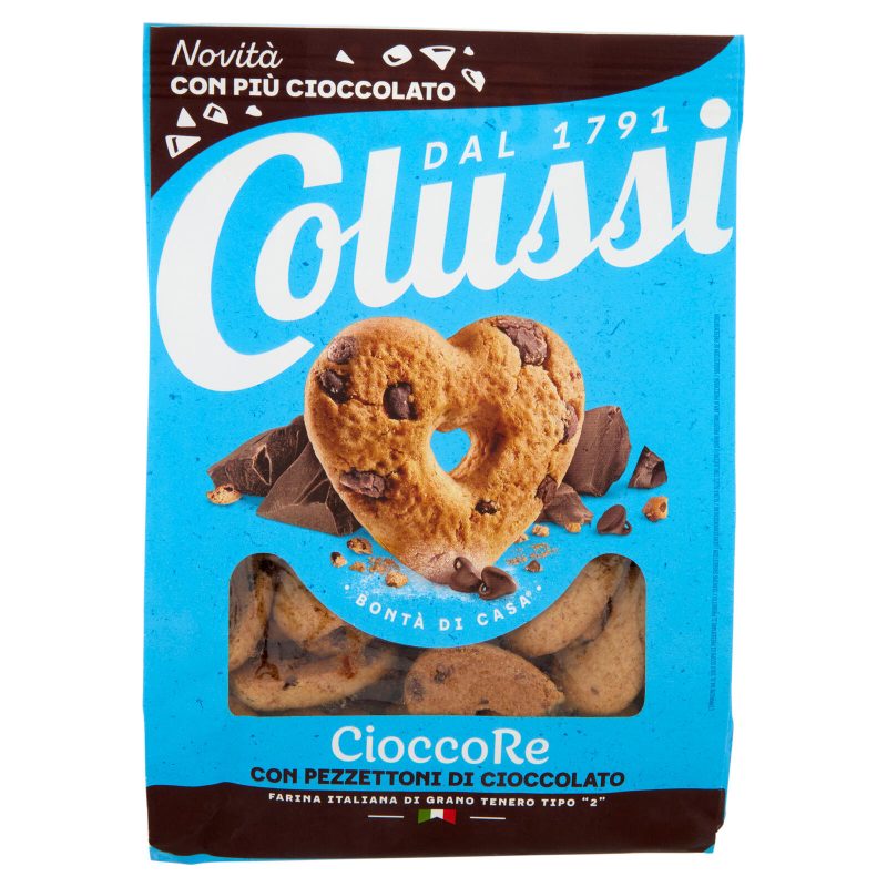 Colussi CioccoRe con Pezzettoni di Cioccolato 500 g