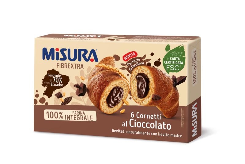 Misura Fibrextra 6 Cornetti al Cioccolato 308 g