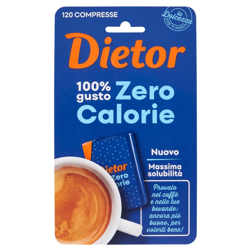 Dietor Zero Calorie Compresse 120 x 50 mg