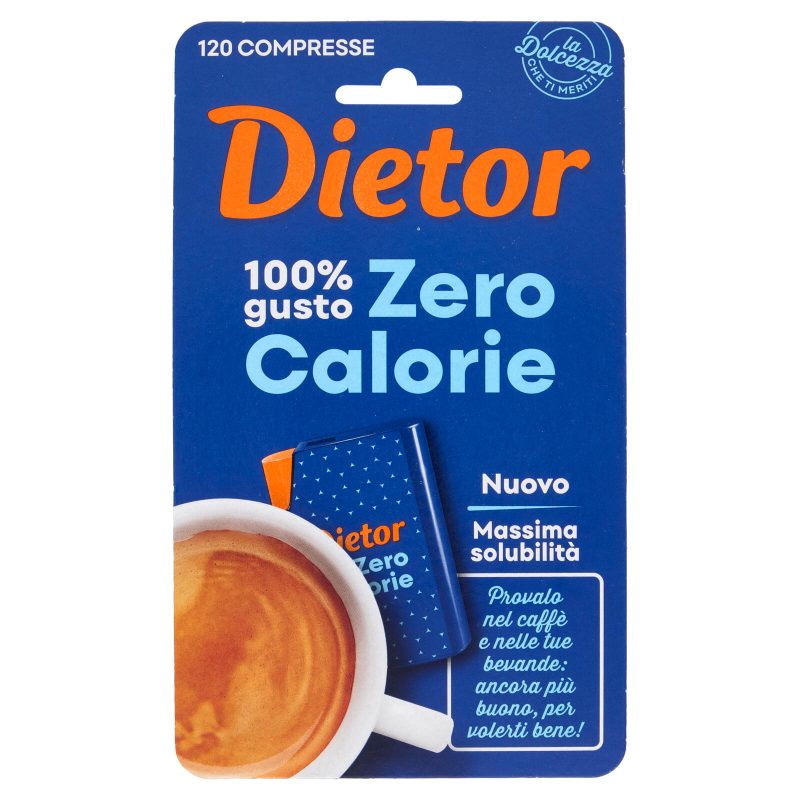 Dietor Zero Calorie Compresse 120 x 50 mg