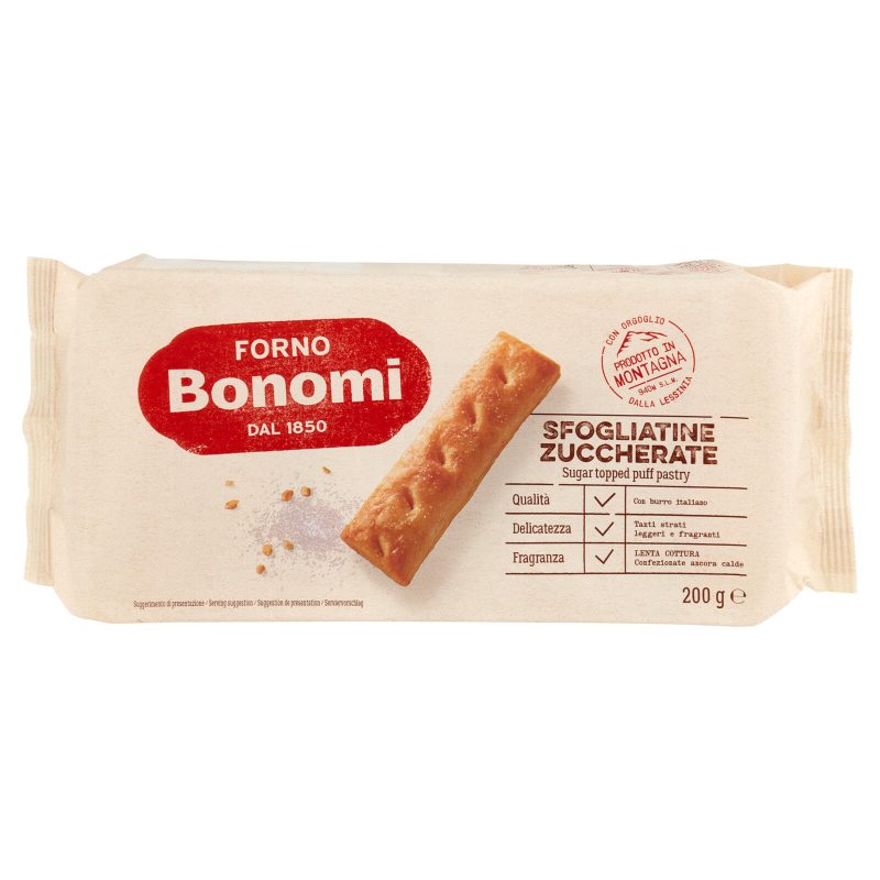 Forno Bonomi Sfogliatine Zuccherate 200 g