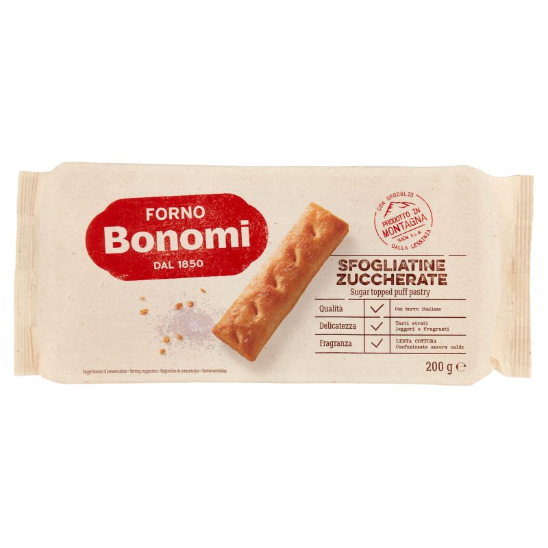 Forno Bonomi Sfogliatine Zuccherate 200 g