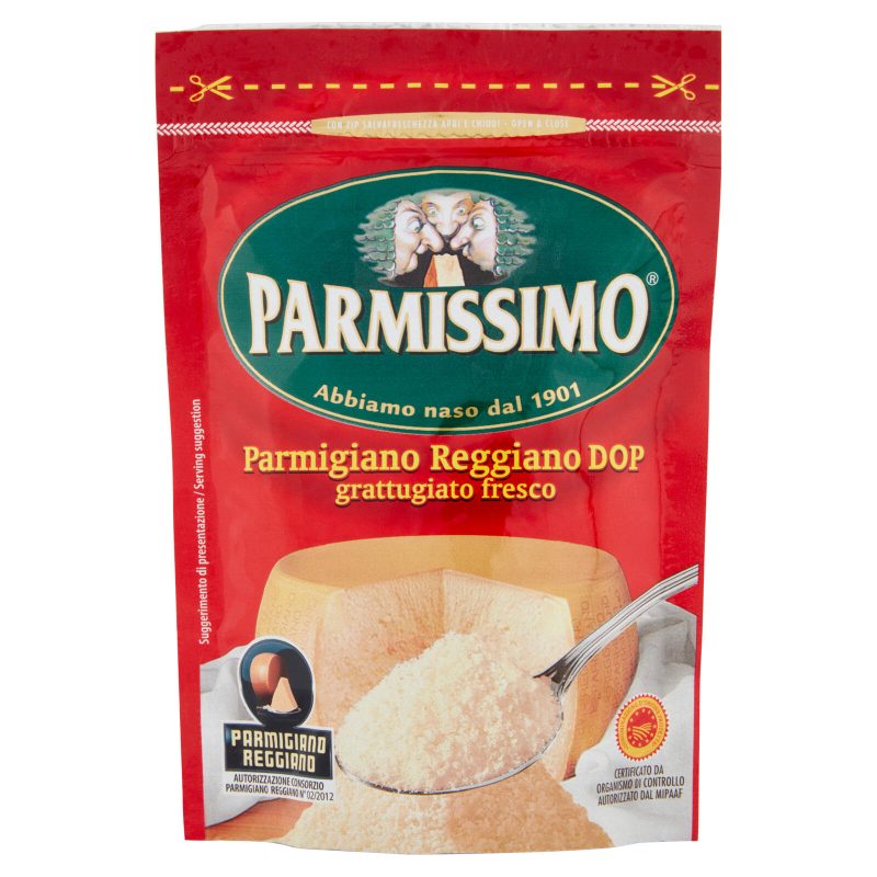 Parmissimo Parmigiano Reggiano DOP grattugiato fresco 90 g