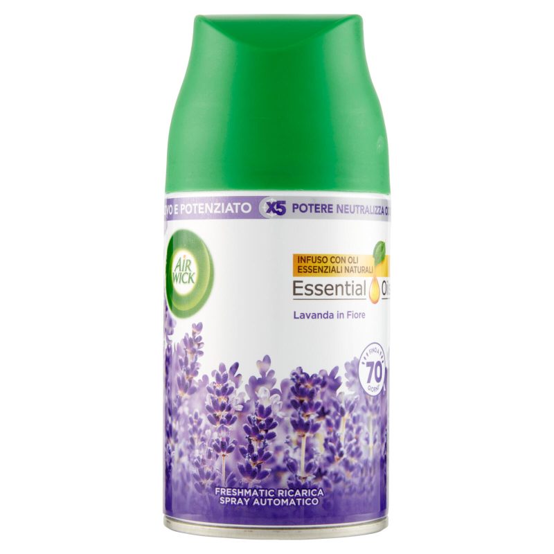 Air Wick Freshmatic Ricarica Lavanda in Fiore Profumatore per ambiente 250 ml