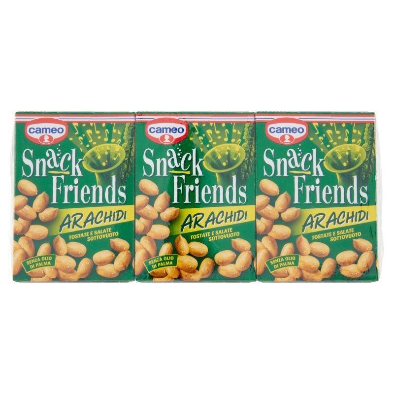 cameo Snack Friends Arachidi 3x40 g