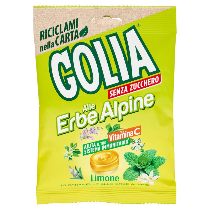 Golia alle Erbe Alpine Limone 60 g