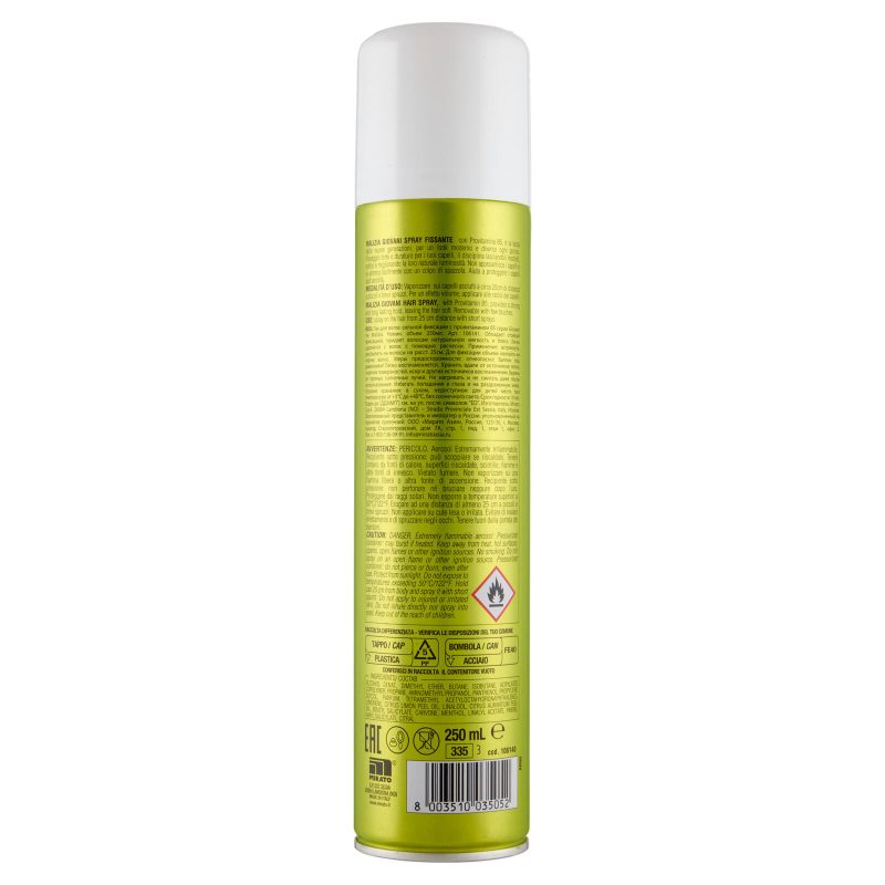 Malizia Giovani Spray It B5 Pro-Vit Spray Fissante Tenuta Forte 250 mL