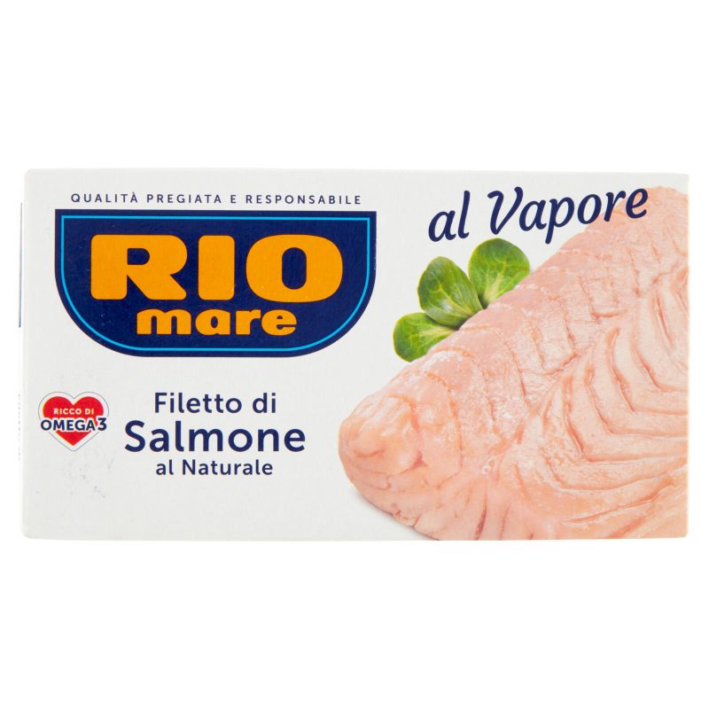 Rio mare Filetto di Salmone al Naturale al Vapore 150 g