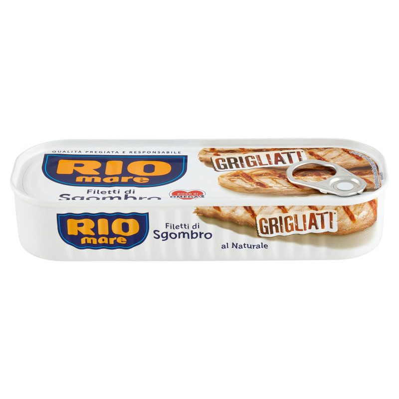 Rio mare Filetti di Sgombro al Naturale Grigliati* 120 g