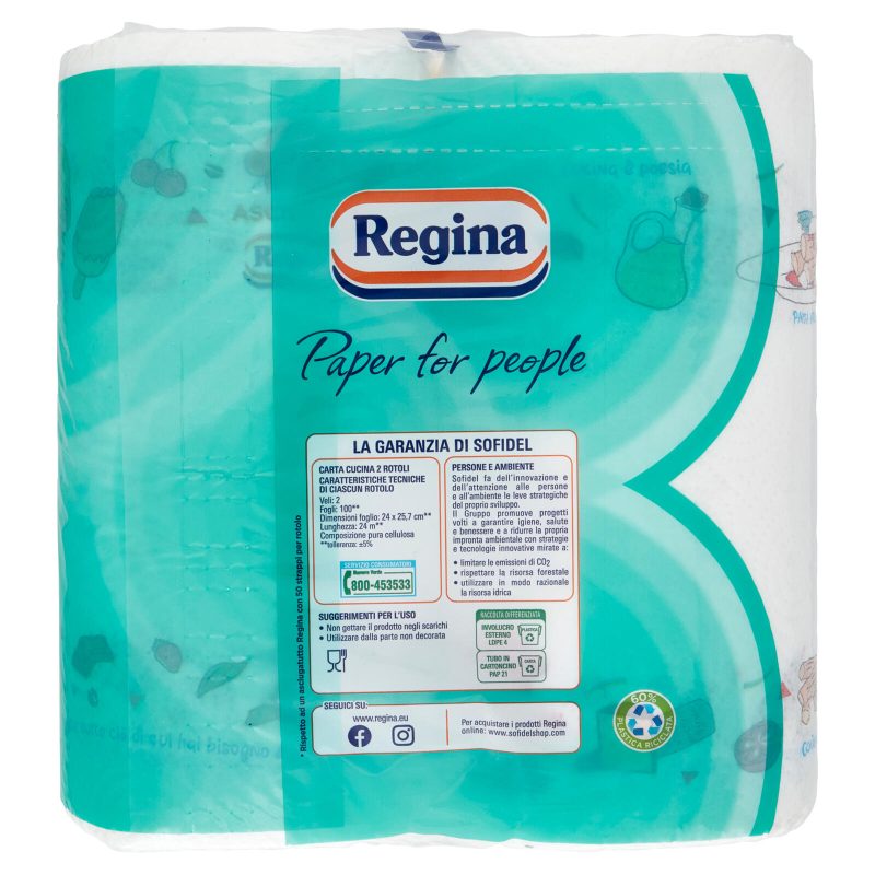 Regina Asciugoni carta cucina 2 rotoli