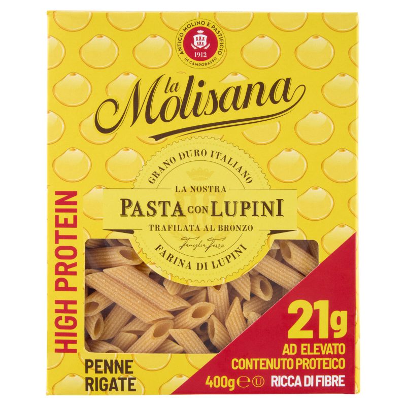 La Molisana Penne Rigate con Farina di Lupini 400 g