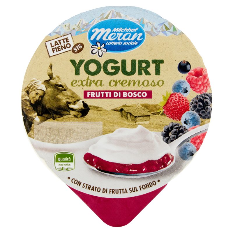 Meran Yogurt extra cremoso Frutti di Bosco 150 g